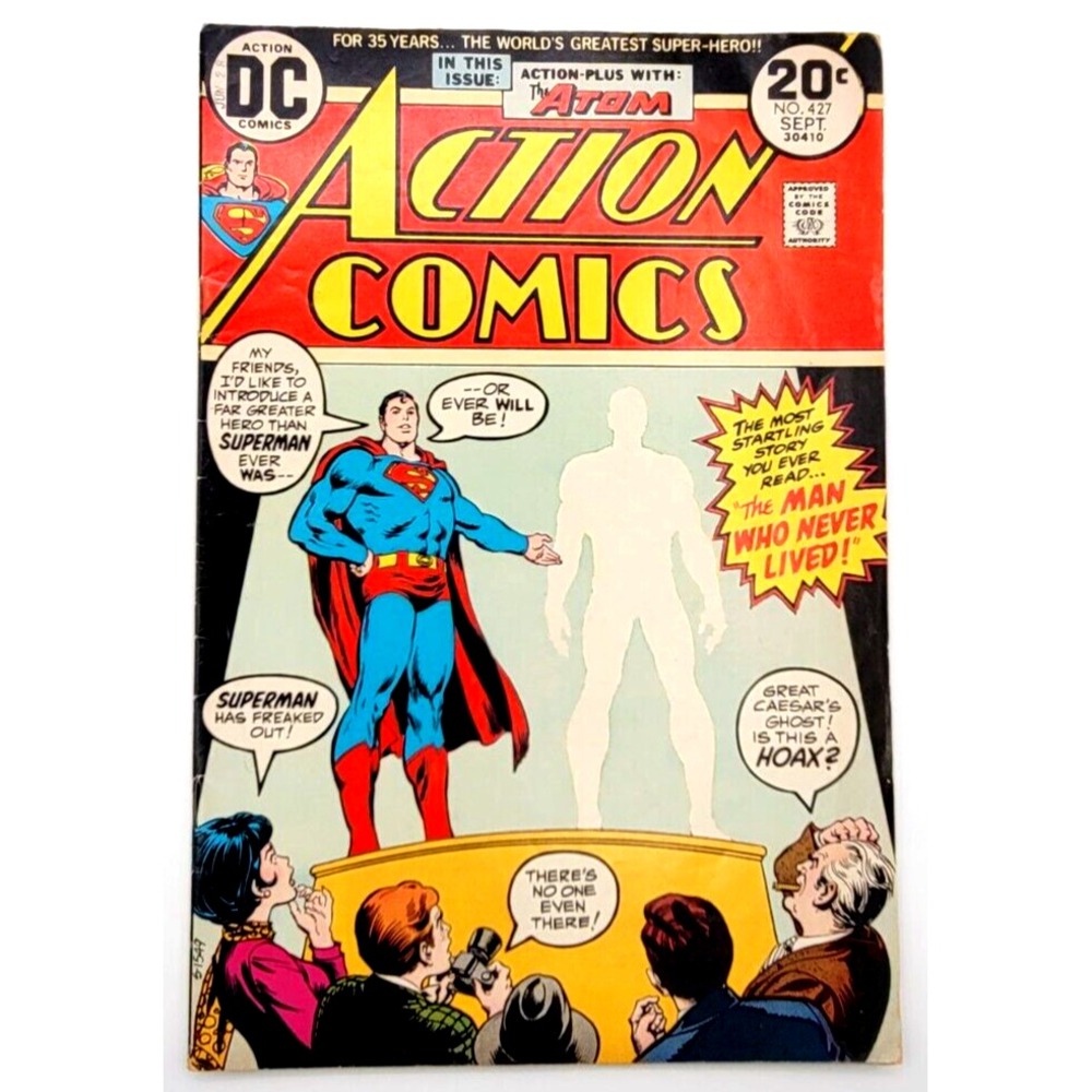 ACTION COMICS #427 (1973) / FN+ / SUPERMAN BRONZE AGE DC COMICS
